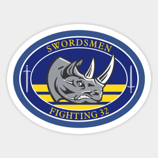 VFA-32 Swordsmen - Rhino Sticker